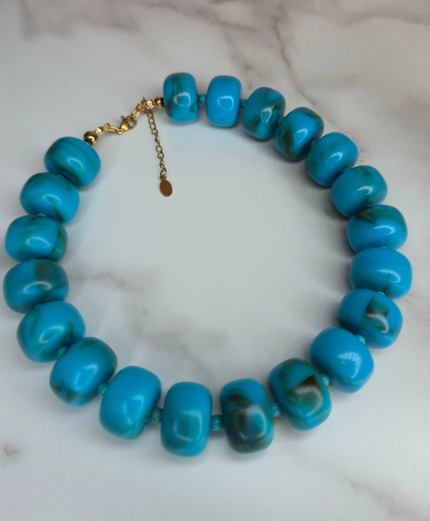 Ocean Luxe Turquoise Statement Necklace