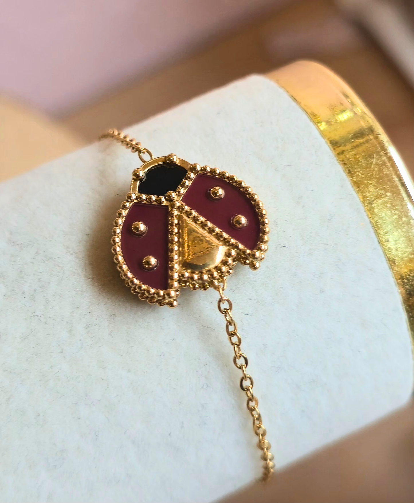 LADYBUG BRACELET